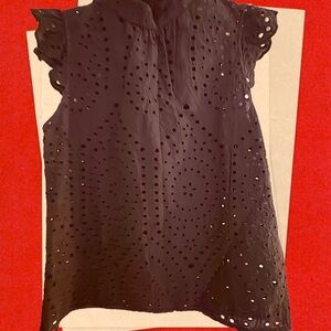 Banana Republic Small Size 4 6 Womens Fairy Grunge Embroidered Eyelit Goth